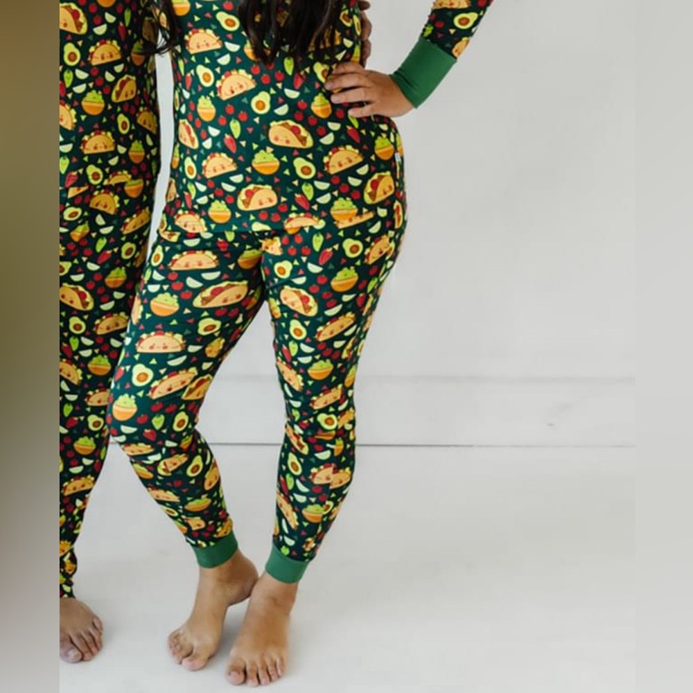 NIB LS Taco Time Mama Pants